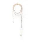 Vivienne Westwood wrap-around pearl necklace - Gold