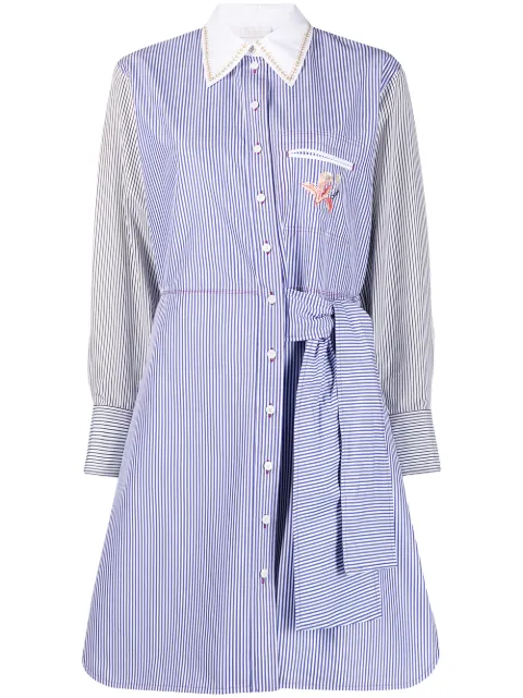 Chloé pinstripe-pattern shirtdress