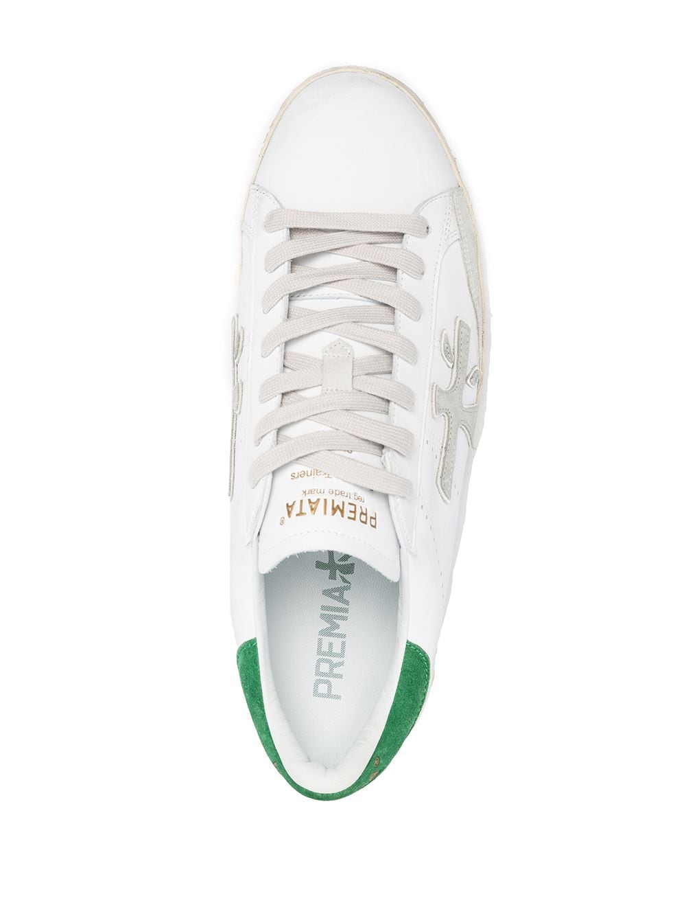 Shop Premiata Steven Low-top Sneakers In White