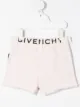 Image 2 of Givenchy Kids logo-print denim shorts