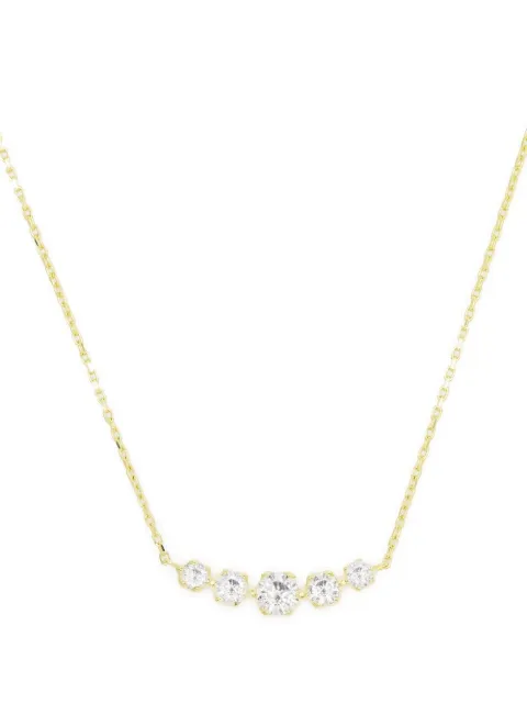 Dinny Hall 14kt yellow gold Elyhara diamond scoop necklace