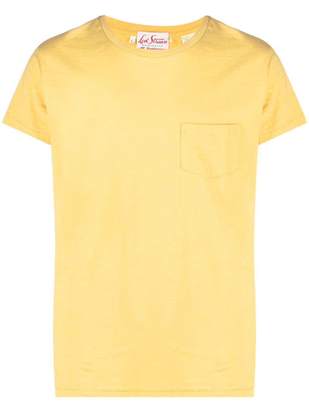 

Levi's playera con cuello redondo - Amarillo