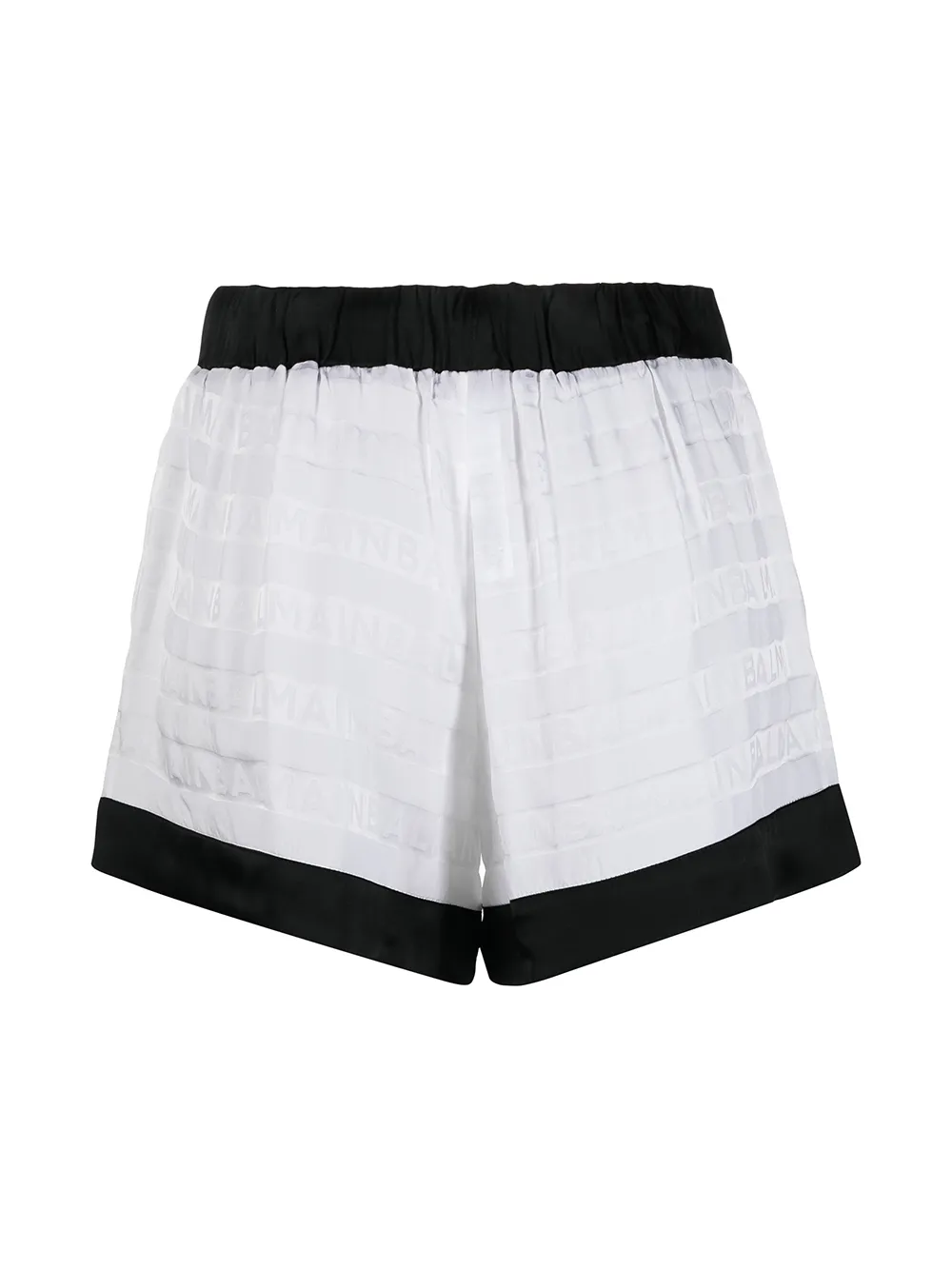 фото Balmain двухцветные шорты с кулиской