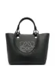 LOEWE アナグラム レザーハンドバッグ ミニの画像1