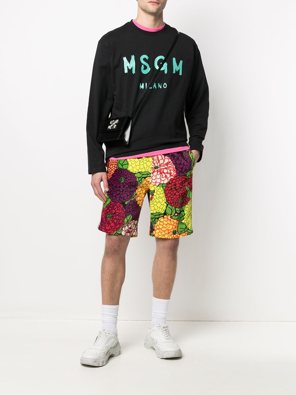 фото Msgm футболка с логотипом