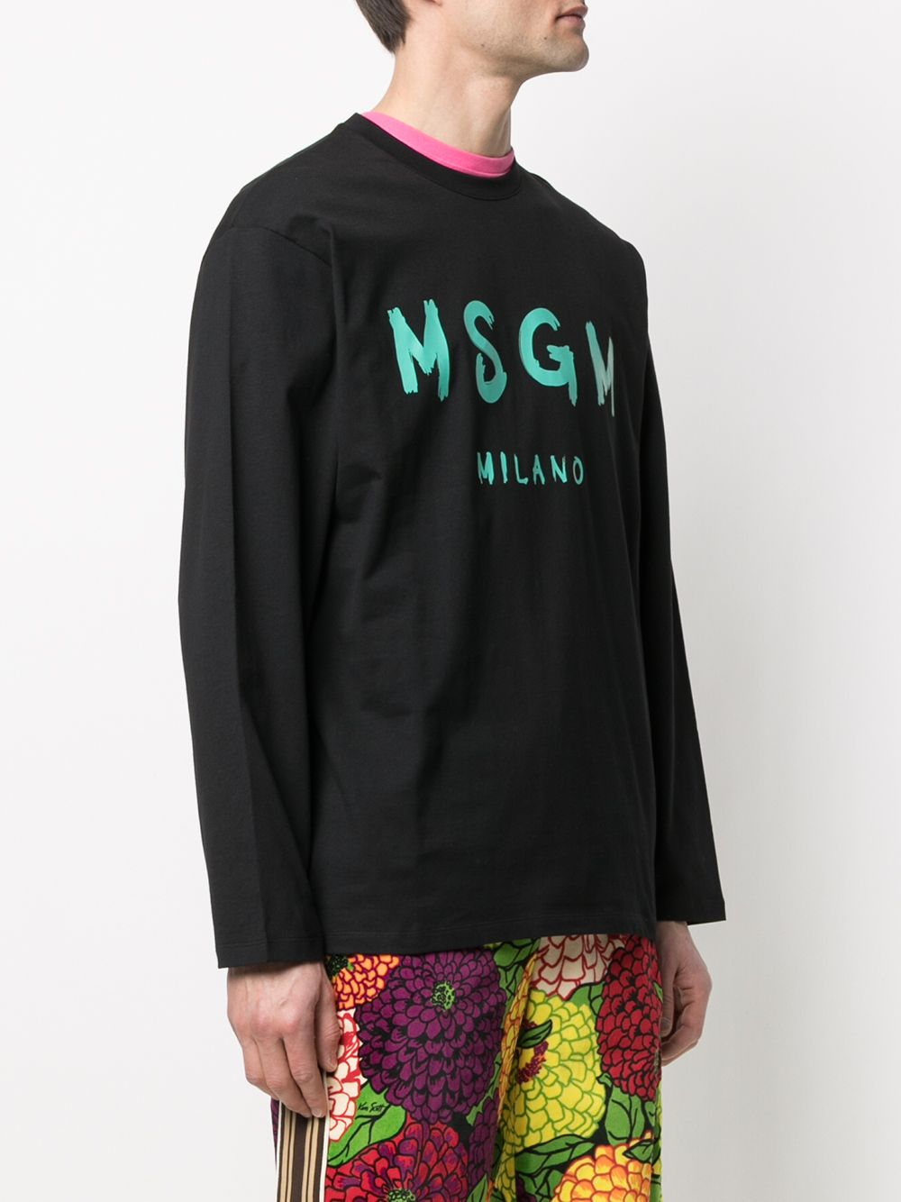 фото Msgm футболка с логотипом