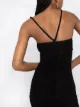 Dsquared2 ruched fitted minidress