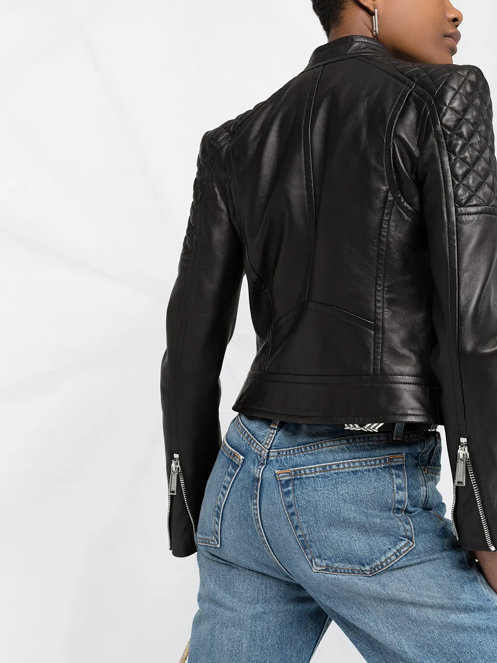 фото Dsquared2 байкерская куртка с бантом