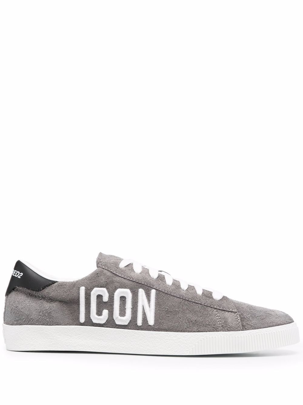 

Dsquared2 tenis bajos bordados - Gris