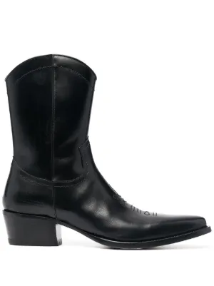 DSQUARED2 ジップ アンクルブーツ | ブラック | FARFETCH JP