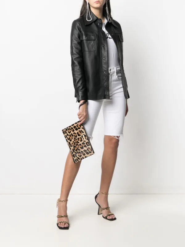 reiss letty leather jacket