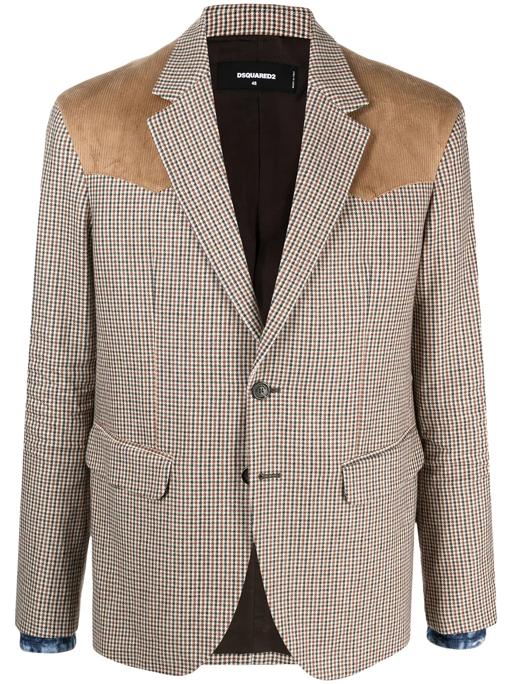 

Dsquared2 blazer con motivo de cuadros - Neutro