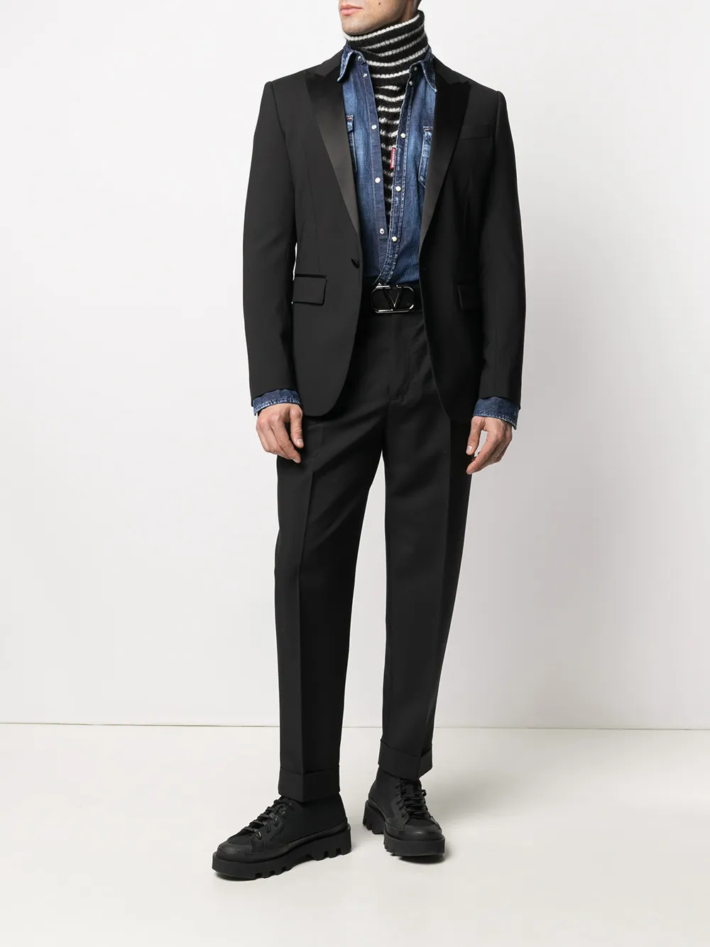 Dsquared2 Notched Lapel Dinner Jacket Farfetch
