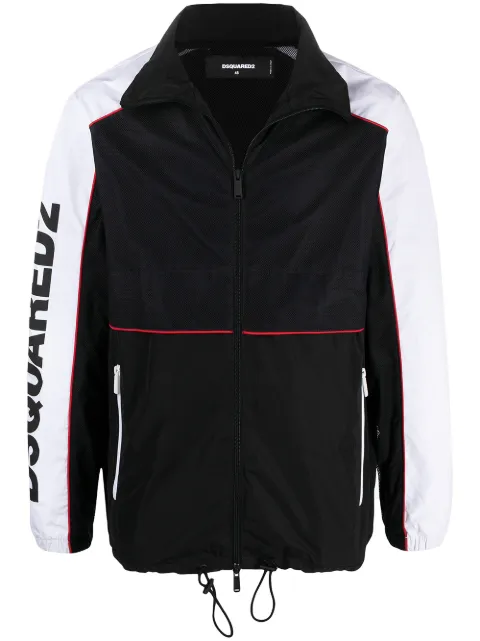 Dsquared2 logo-print Windbreaker - Farfetch