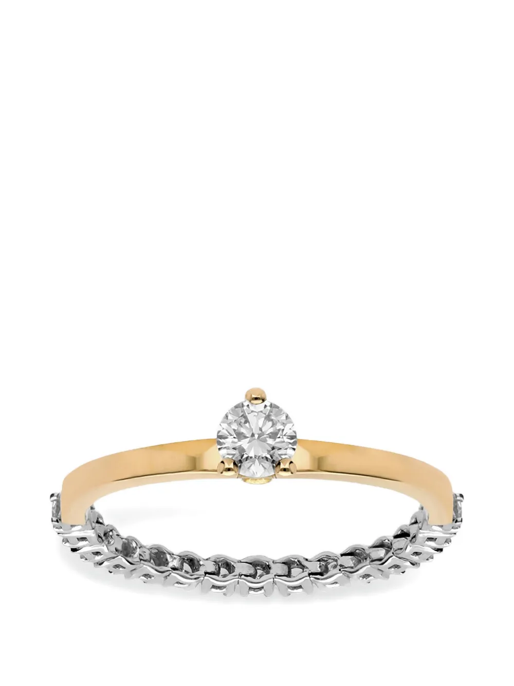 Delfina Delettrez 1987 diamond ring - Gold