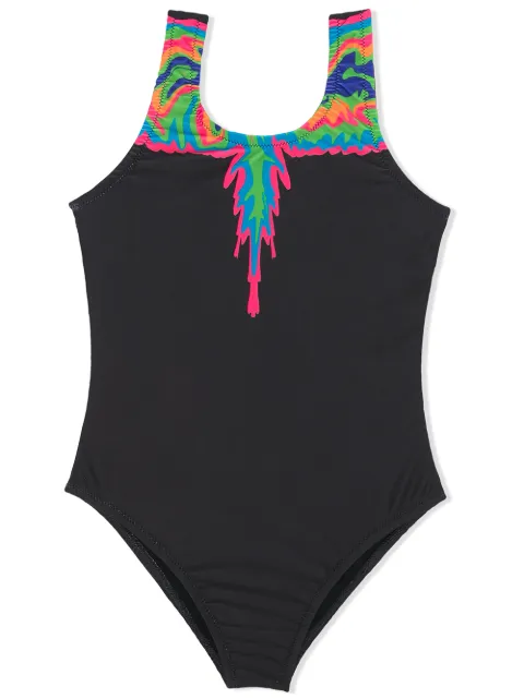 Marcelo Burlon County Of Milan Kids مايوه بطبعة أجنحة