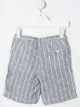 Image 2 of Il Gufo lightweight striped shorts