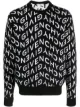 Image 1 of Givenchy Refracted intarsia-knit jumper