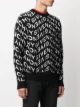 Givenchy Refracted intarsia-knit jumper