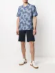 Image 2 of Eleventy leaf print linen shirt