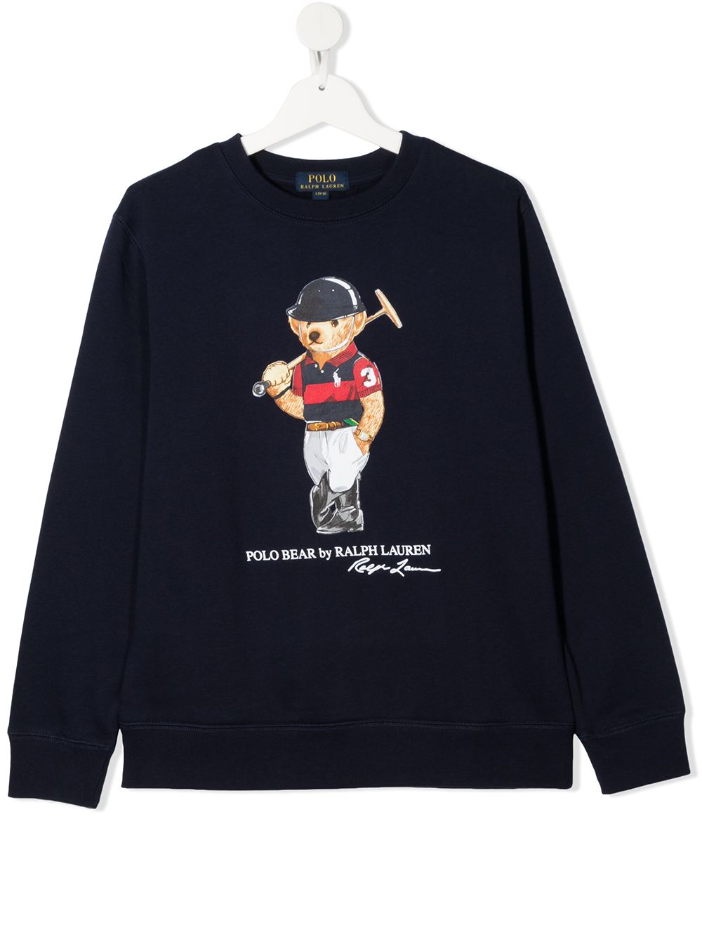 фото Ralph lauren kids толстовка с логотипом и принтом