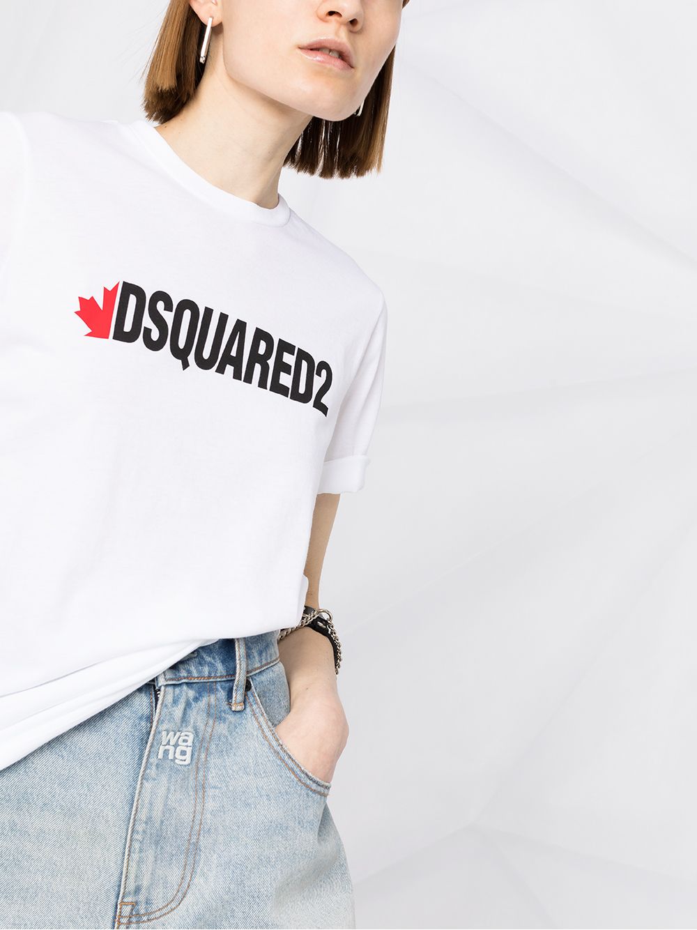 фото Dsquared2 футболка с логотипом