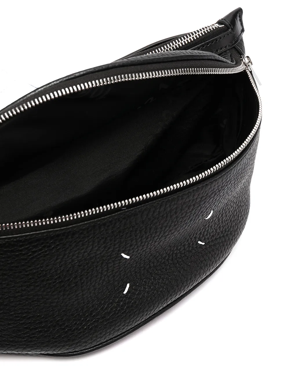 фото Maison margiela поясная сумка с декоративной строчкой