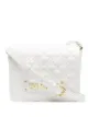 Image 1 of Love Moschino quilted logo plaque crossbody bag