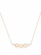 Image 1 of Dinny Hall 14kt yellow gold opal and diamond scoop necklace