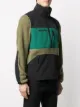 The North Face veste en polaire à design colour block