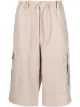 Image 1 of Y-3 wool-blend cargo shorts