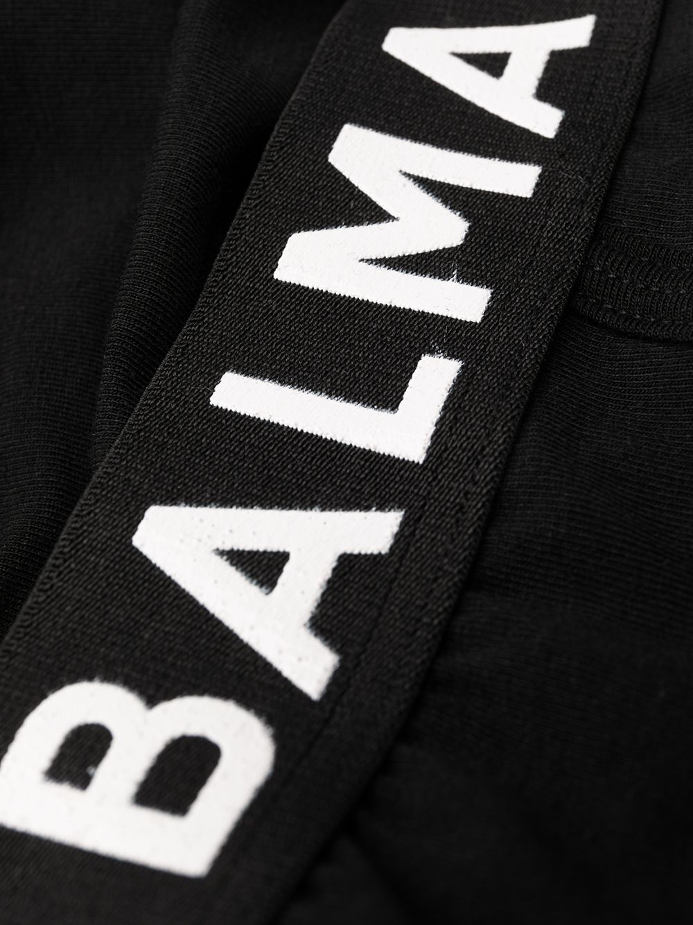 фото Balmain трусы-брифы с логотипом на поясе