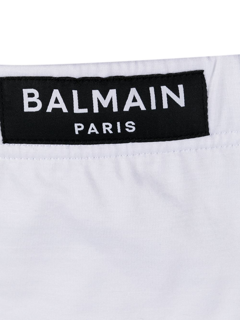 фото Balmain трусы-брифы с нашивкой-логотипом