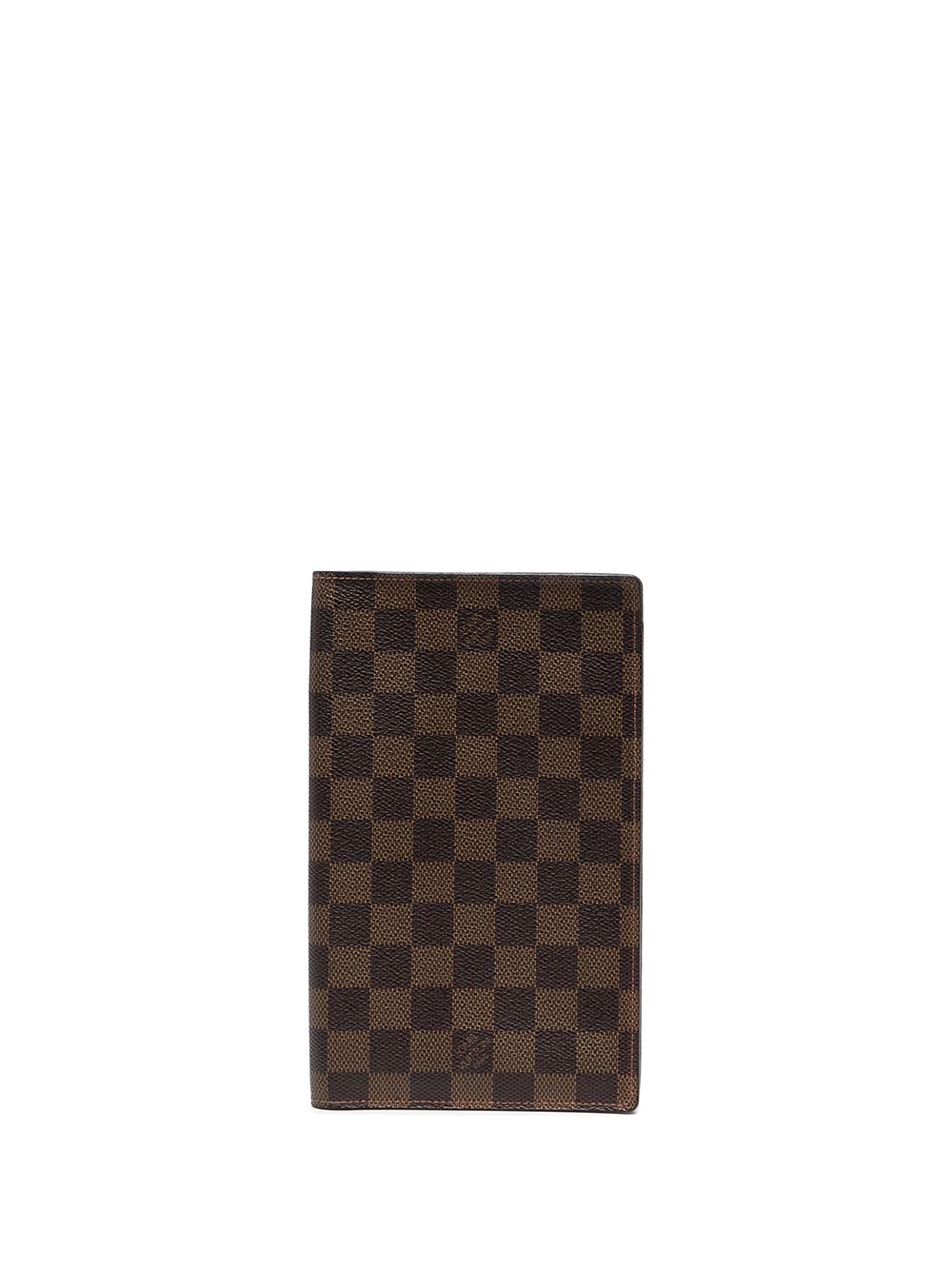 фото Louis vuitton обложка для чековой книжки damier 2009-го года