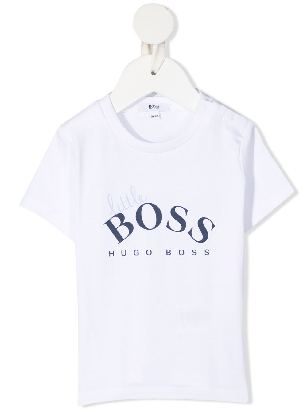 фото Boss kidswear футболка с короткими рукавами и логотипом