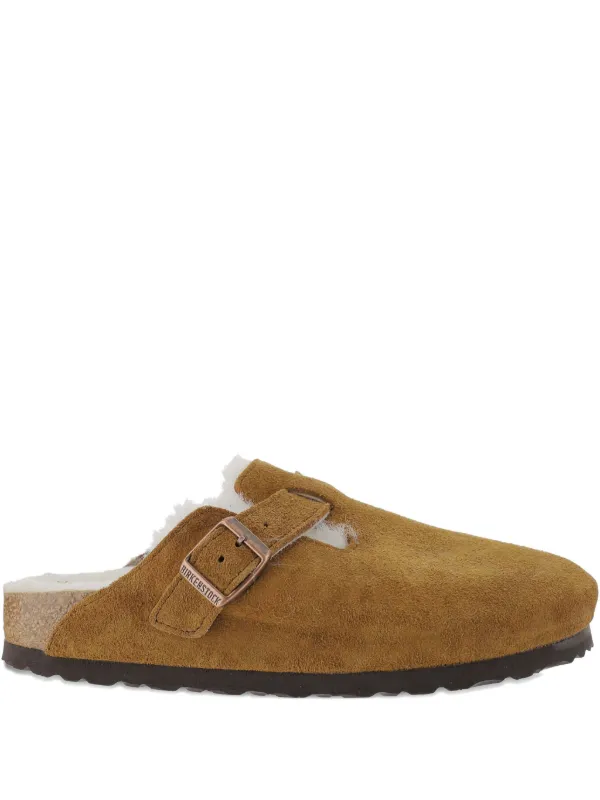 Birkenstock Boston VL Clogs Brown FARFETCH EG