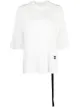 Image 1 of Rick Owens DRKSHDW logo-patch oversize T-shirt