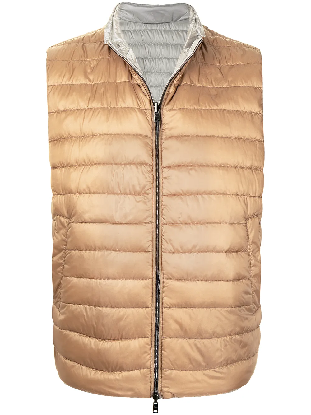 

Herno reversible padded gilet - Brown