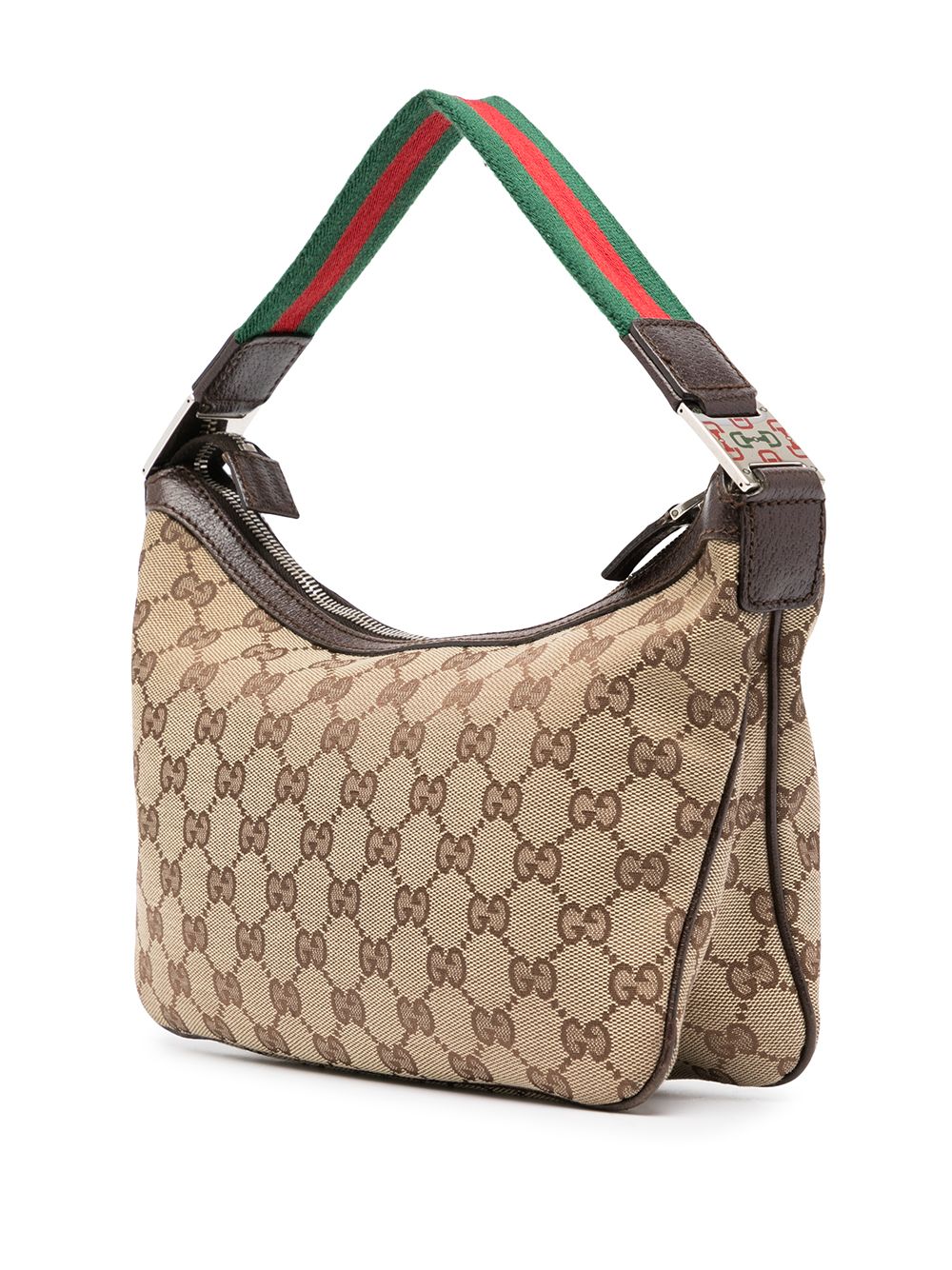 фото Gucci pre-owned сумка-тоут shelly line с логотипом gg