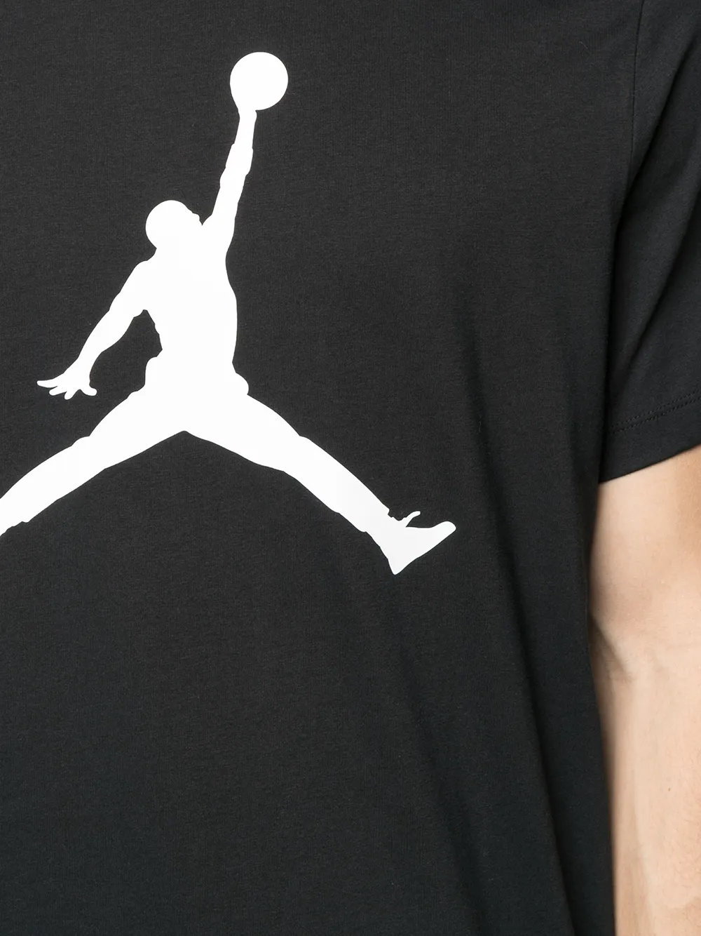 Jordan T-shirt met print Zwart
