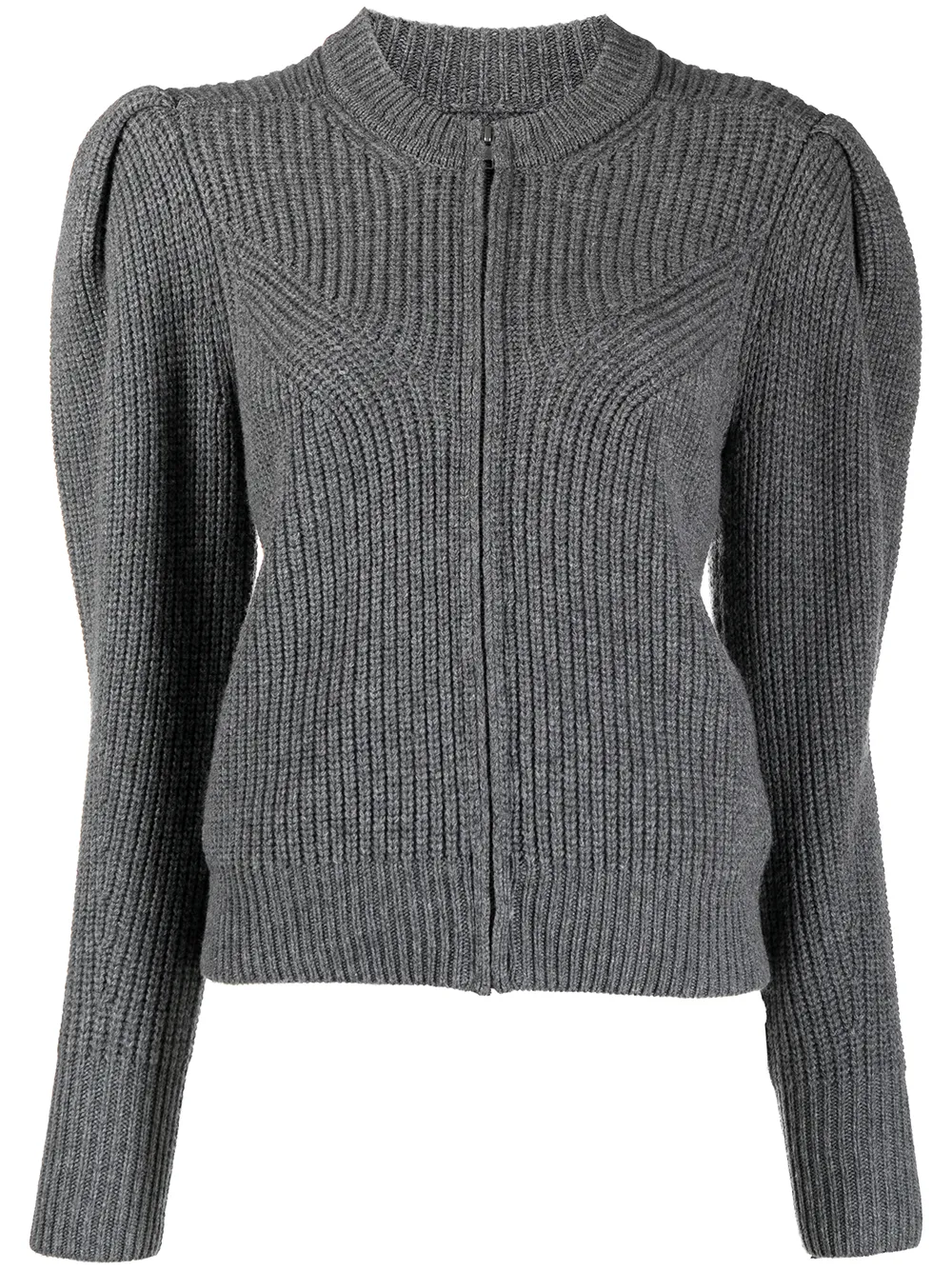 ISABEL MARANT RANDY PUFF-SLEEVE CARDIGAN
