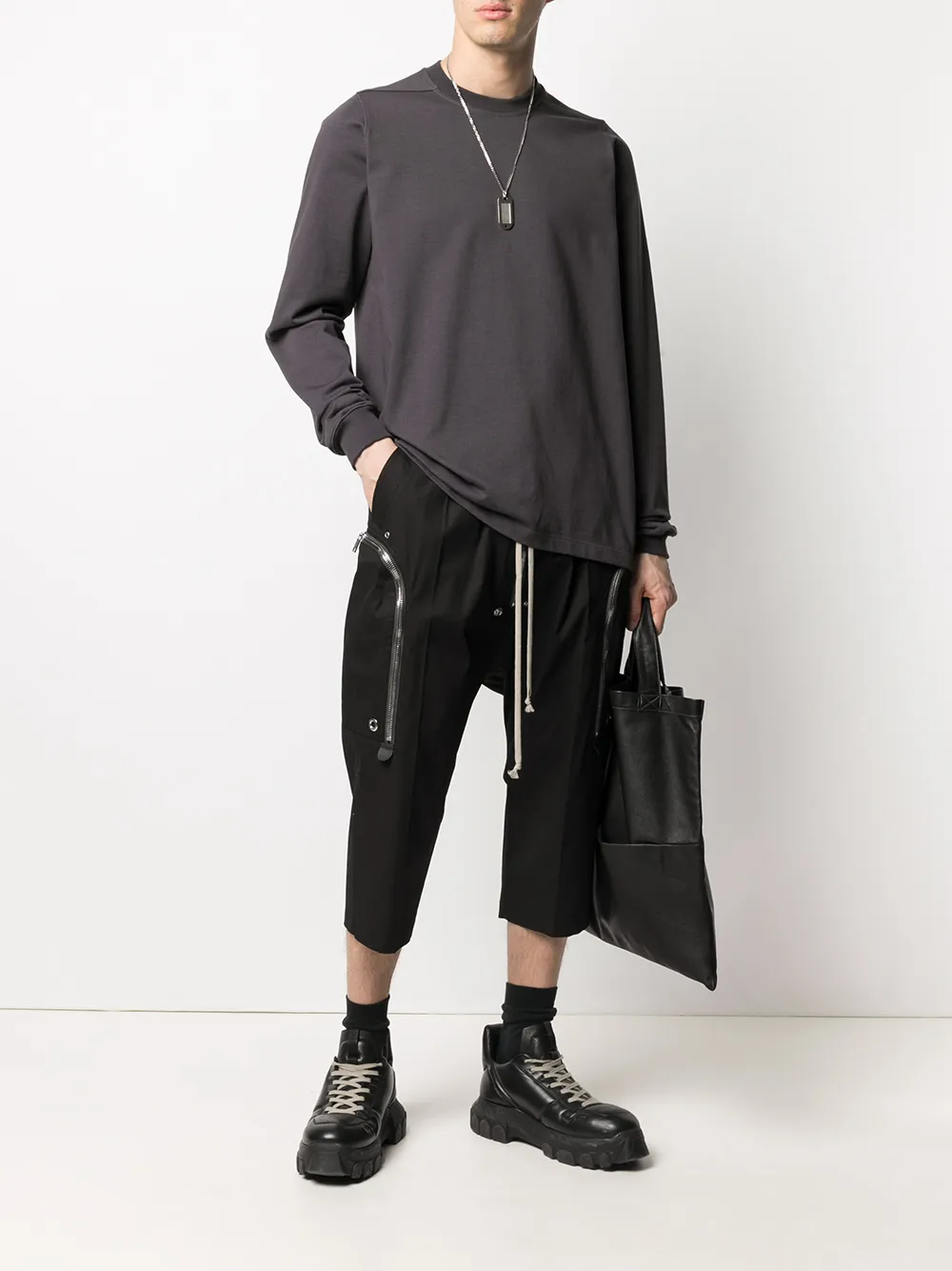 Bauhaus Bela cropped trousers