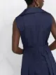 Marni pleated-detailing sleeveless shirtdress