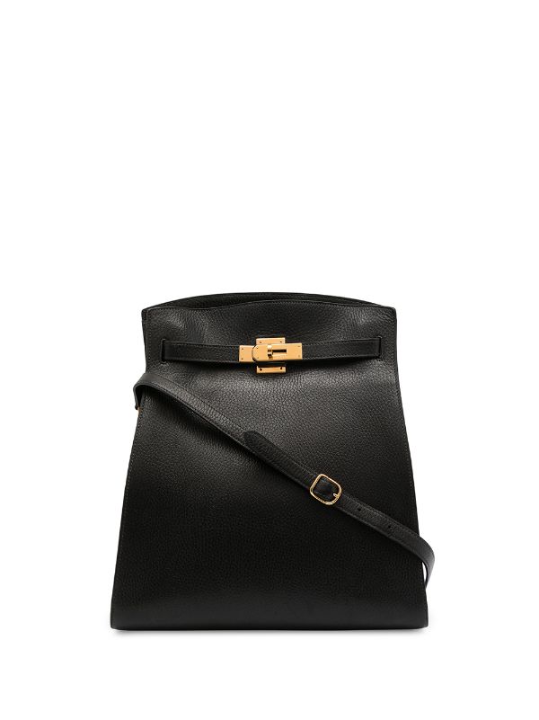 Hermès 1992 Pre-owned Kelly Sport Shoulder Bag - Black