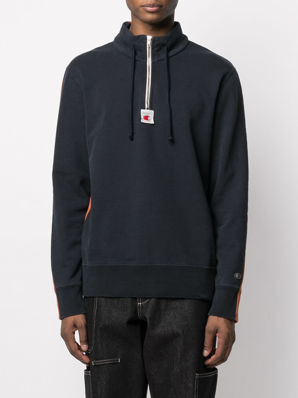 фото Craig green two-tone zip-up jumper