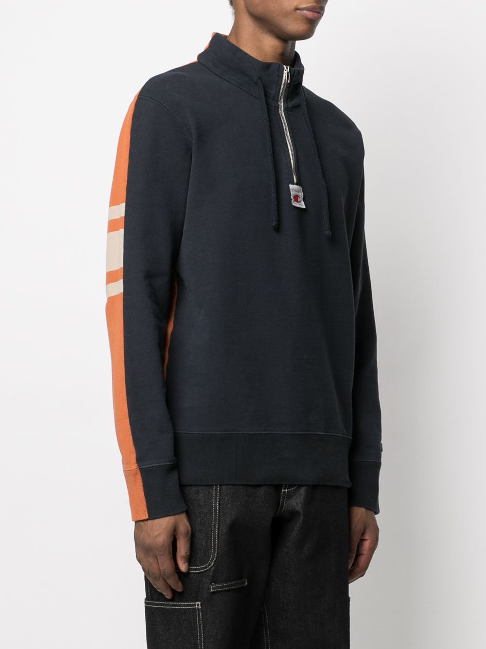 фото Craig green two-tone zip-up jumper