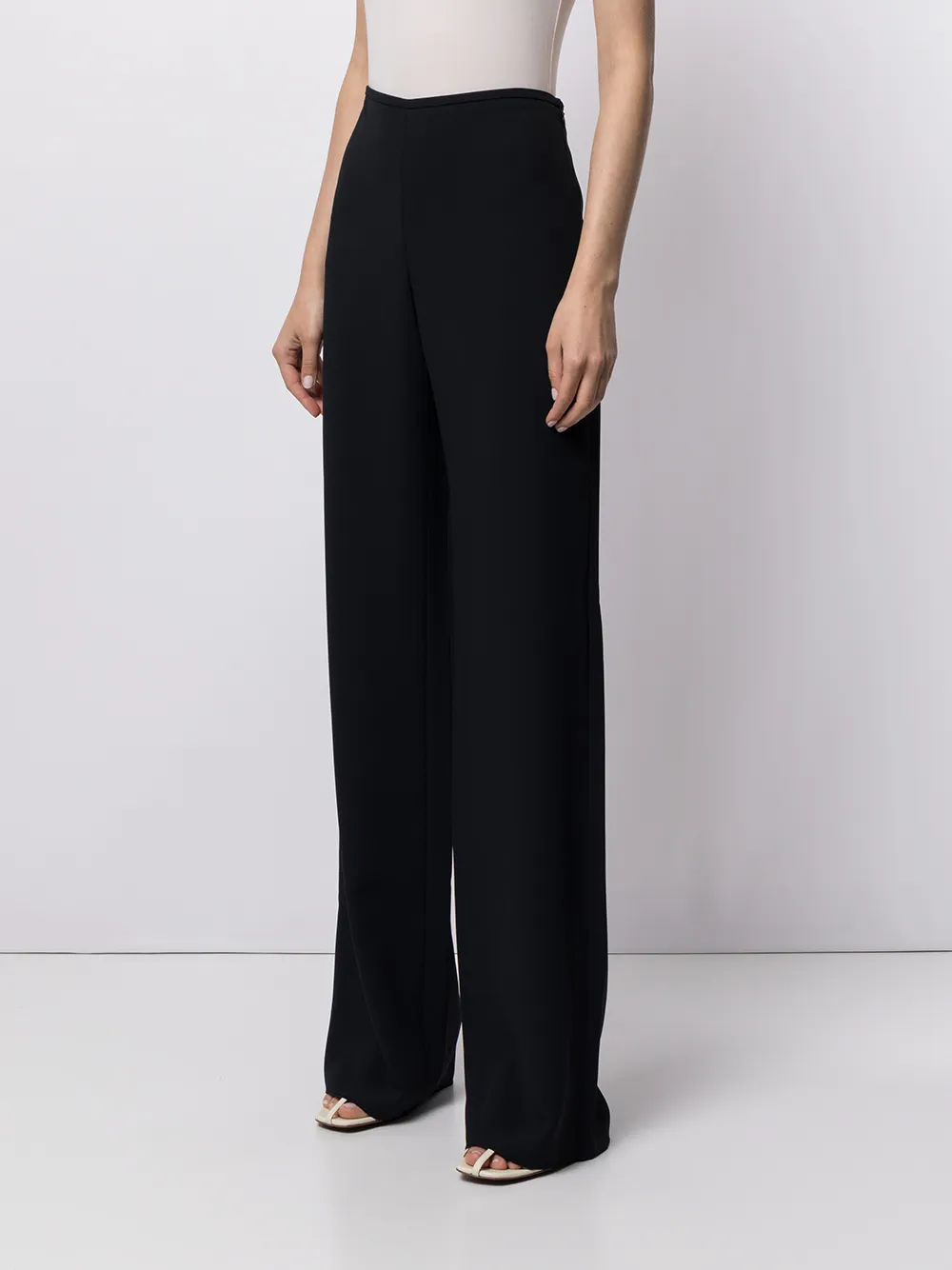 фото Emporio armani широкие брюки с завышенной талией