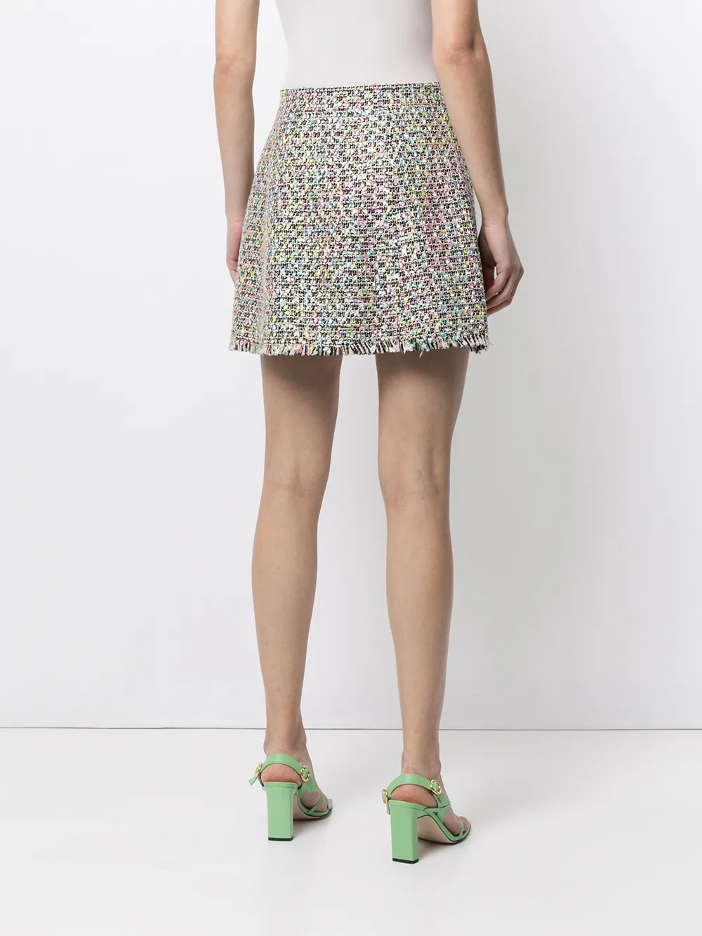 фото Emporio armani твидовая юбка