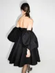 KHAITE Katerina off-shoulder voluminous dress