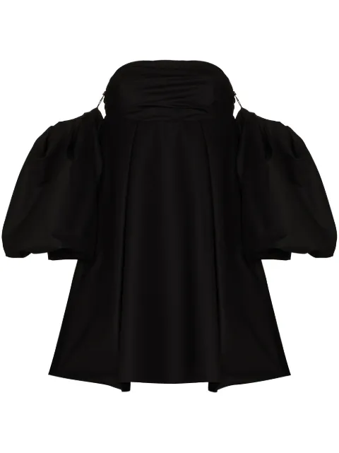 KHAITE Vestido Katerina com decote ombro a ombro